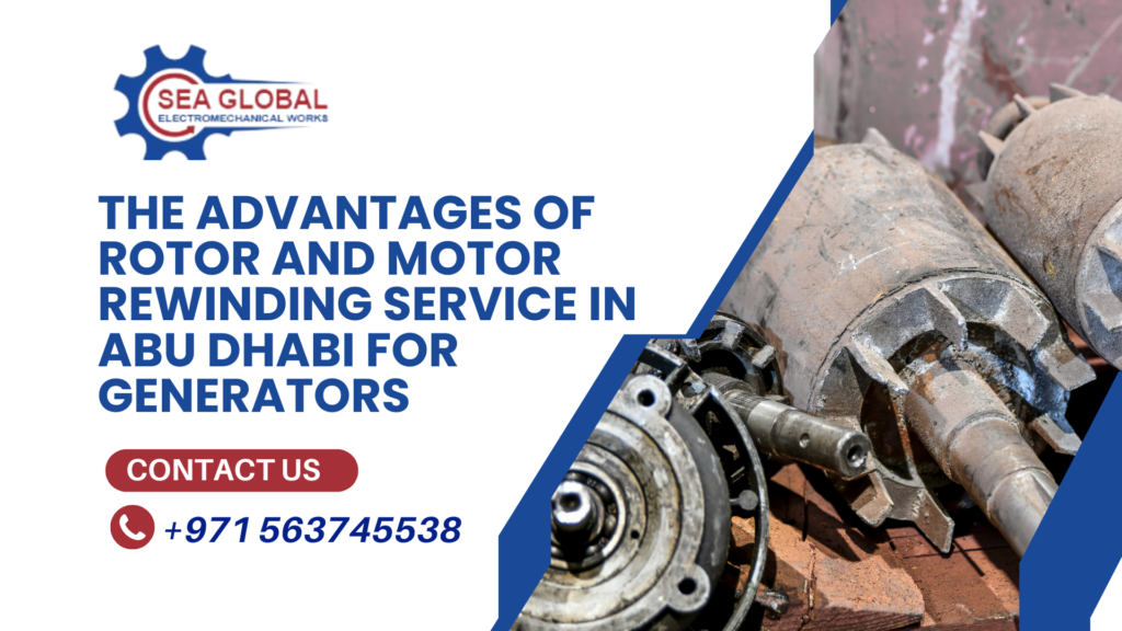 Generator Motor Rewinding Service