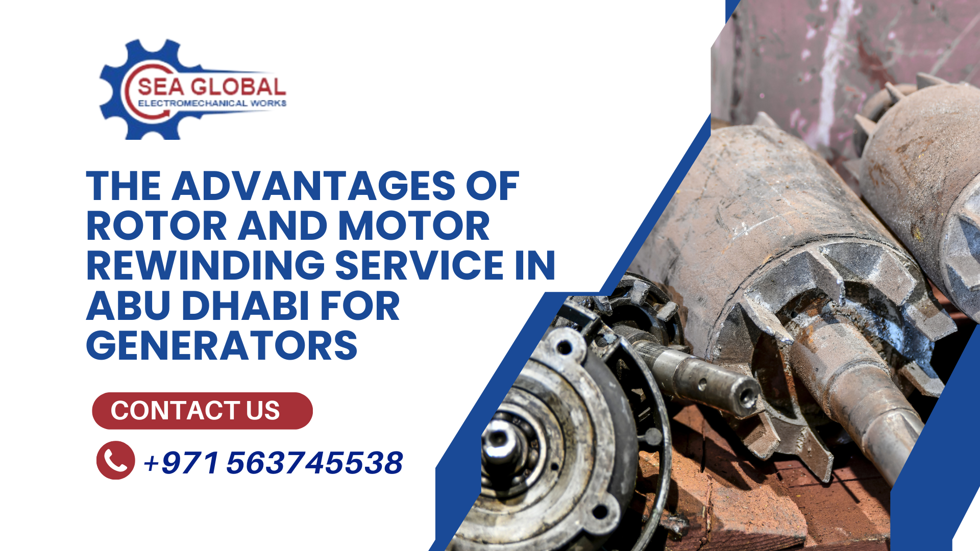 The Advantages of Rotor and Motor Rewinding Service in Abu Dhabi for Generators