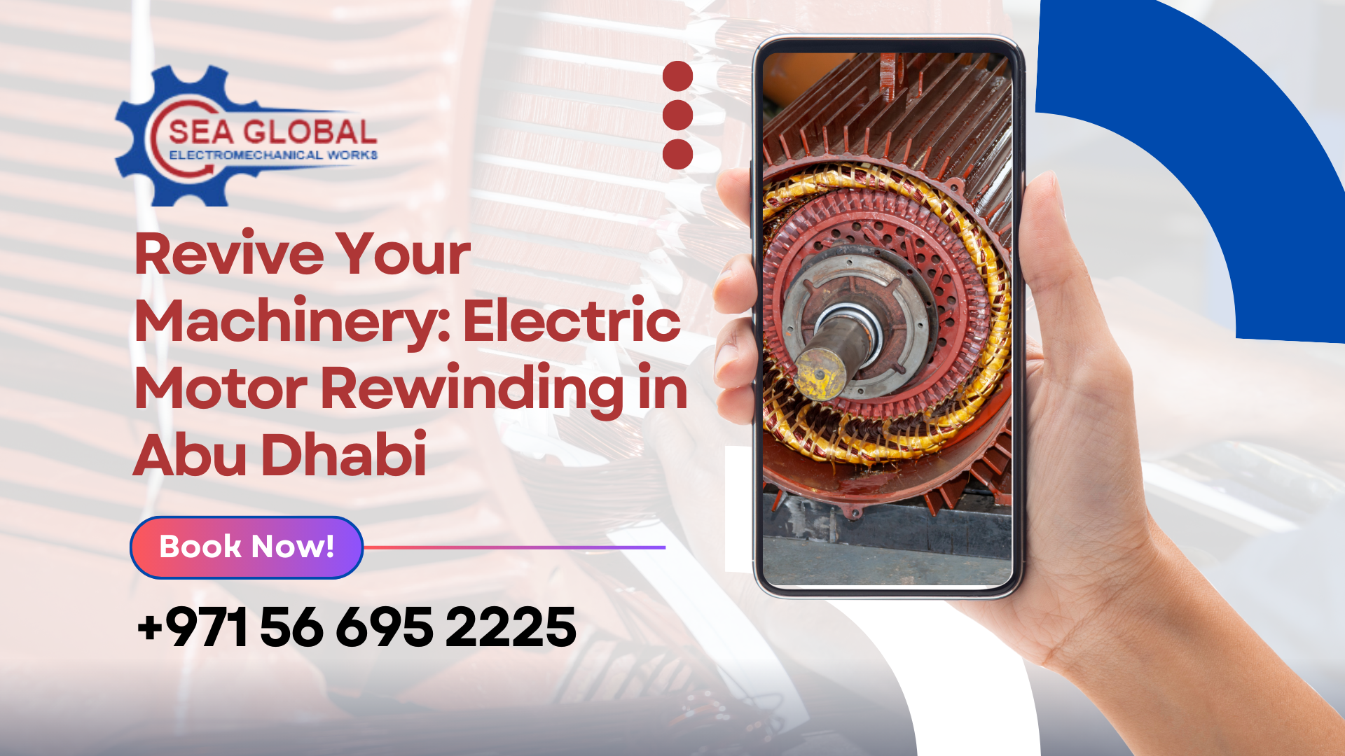 Revive Your Machinery: Electric Motor Rewinding in Abu Dhabi