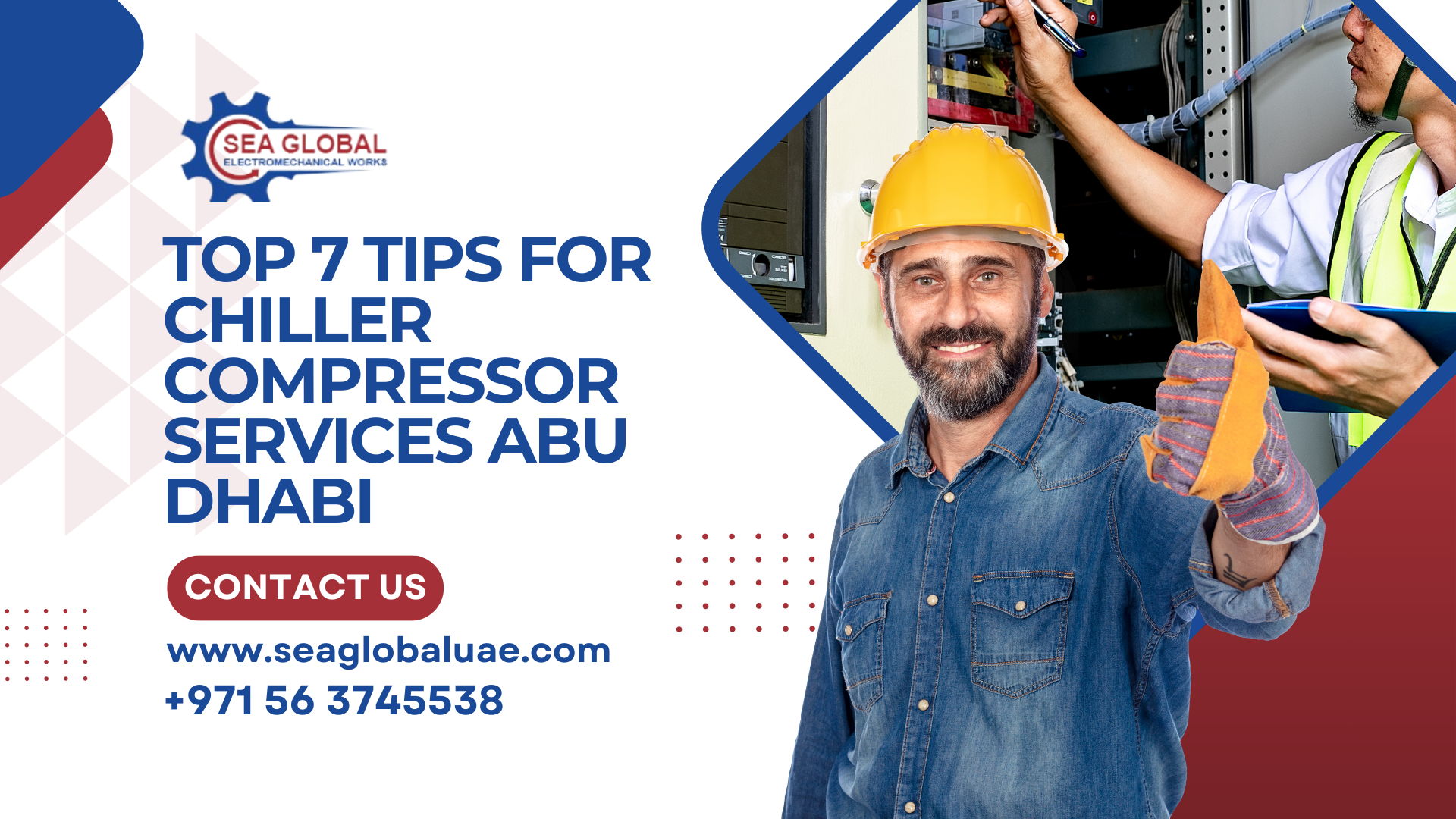 Top 7 Tips For Chiller Compressor Services Abu Dhabi