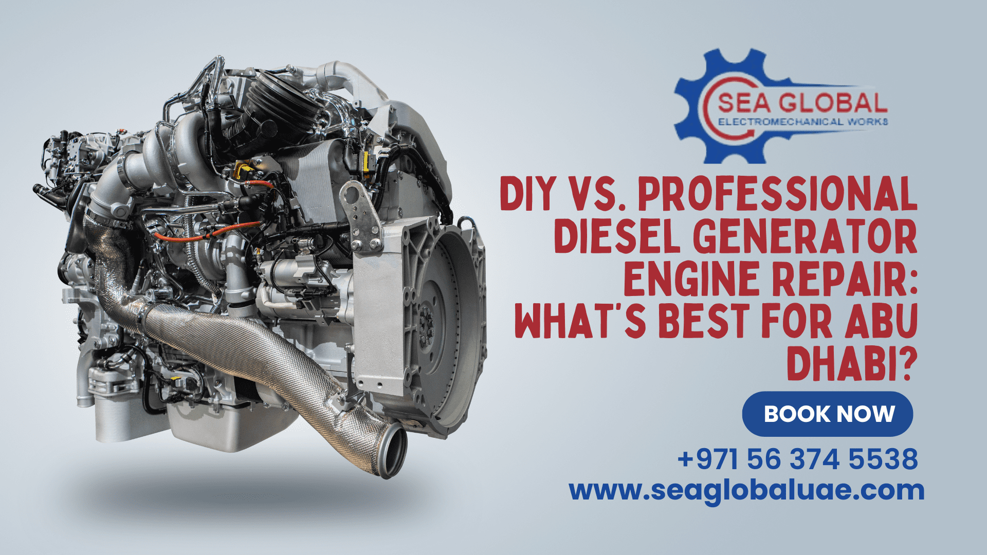 Diesel Generator Engine Repair