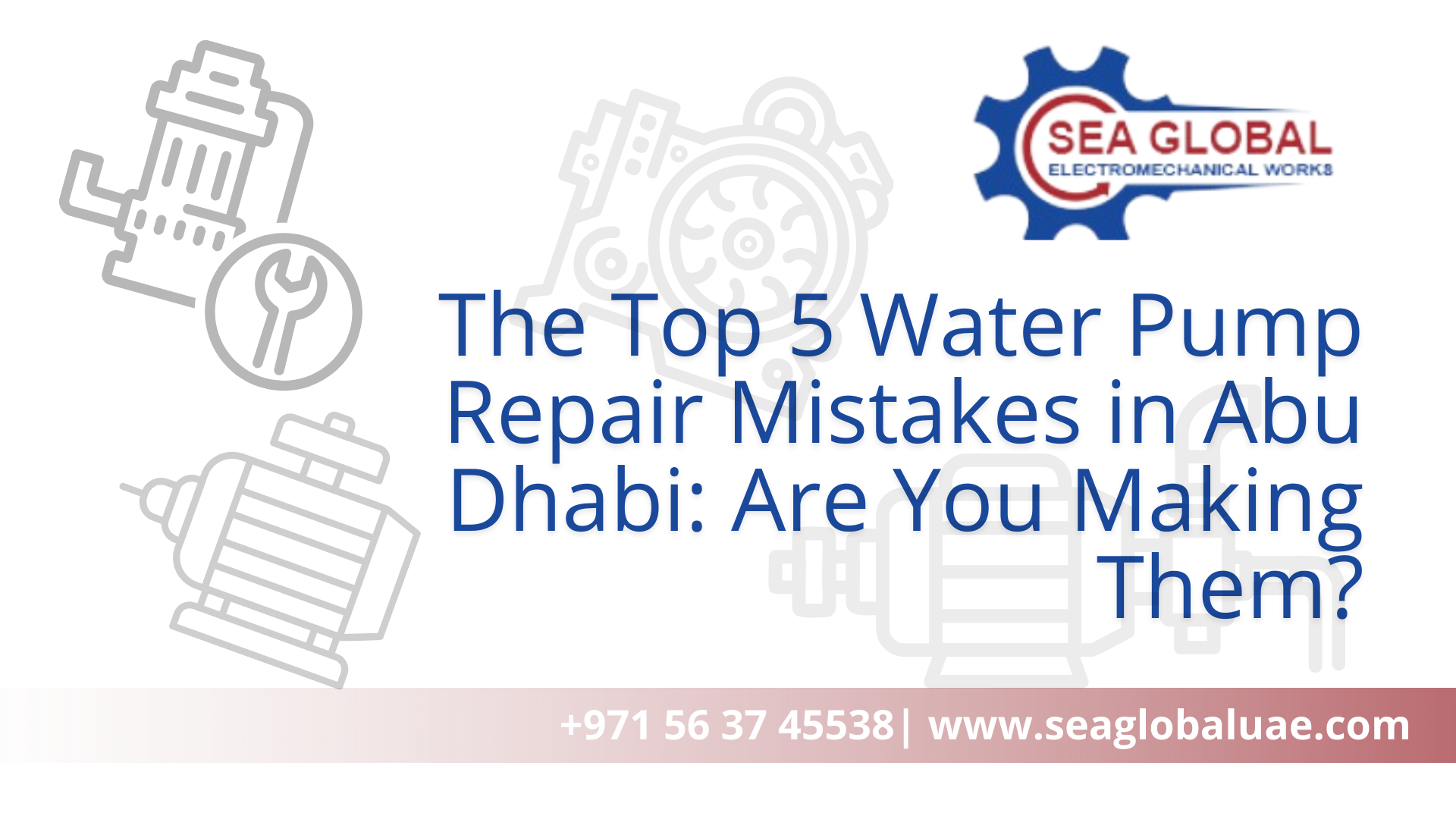 Water Pump Repair Abu Dhabi