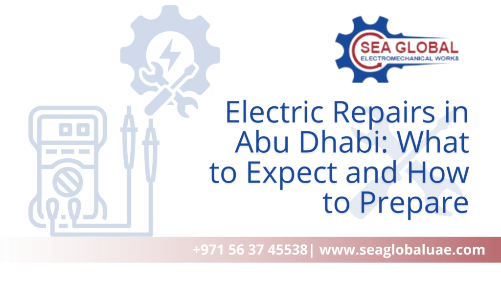 Electric Repairs Abu Dhabi