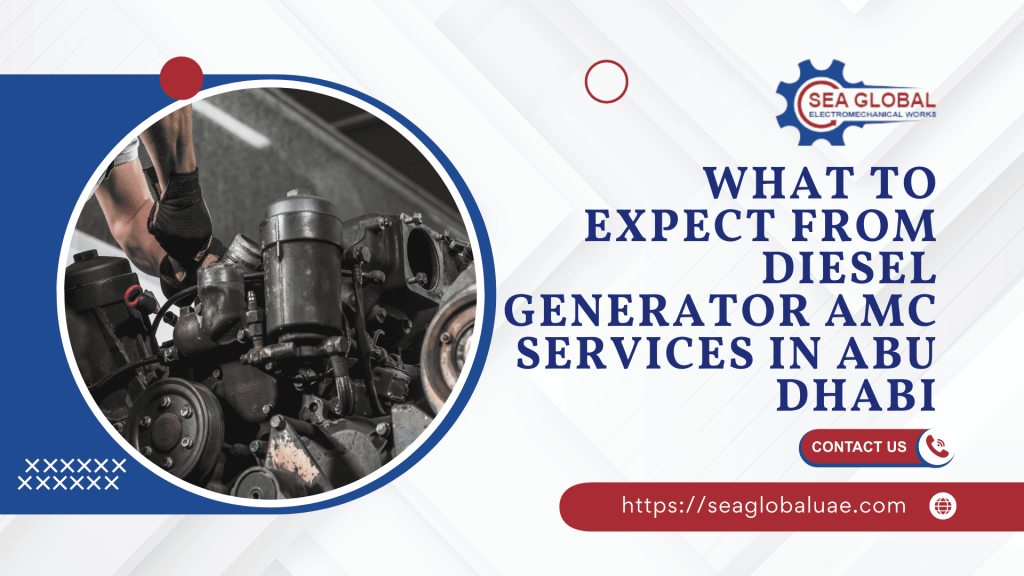 Diesel Generator AMC Services Abu Dhabi