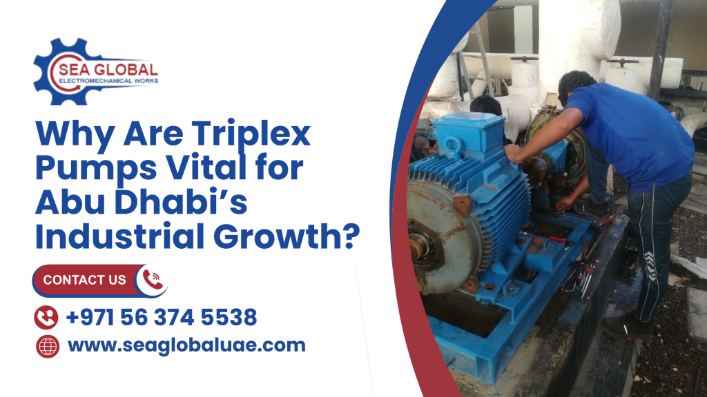 Triplex Pump Repair and Overhauling Abu Dhabi